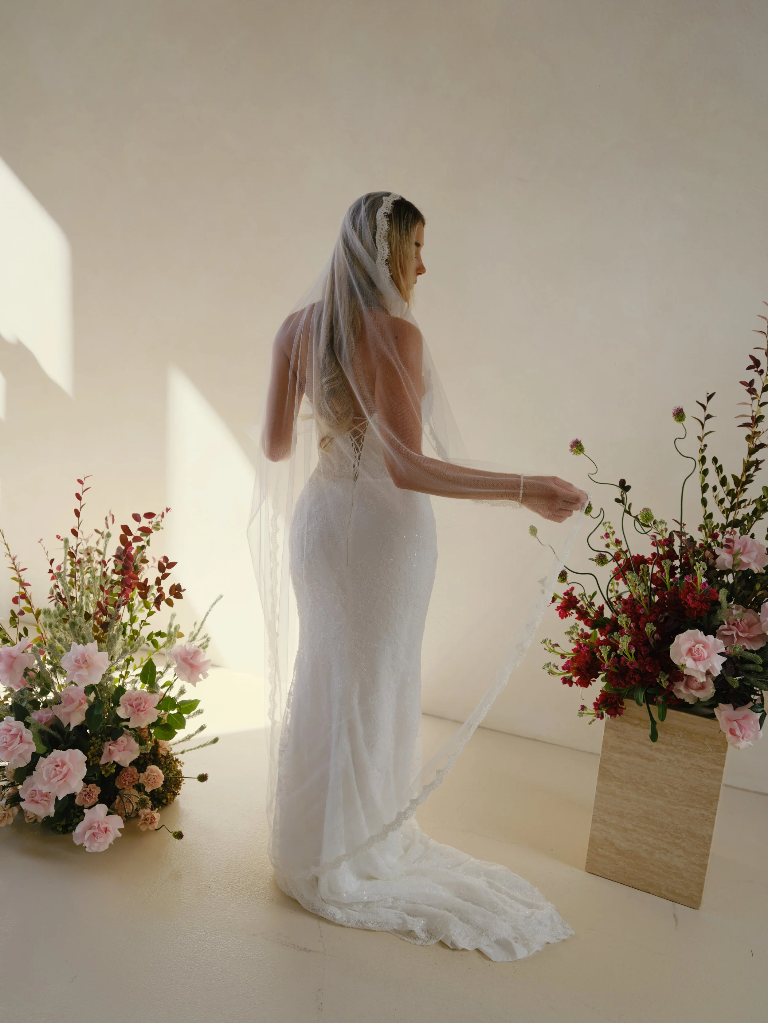 Cartagena Lace Mantilla Veil