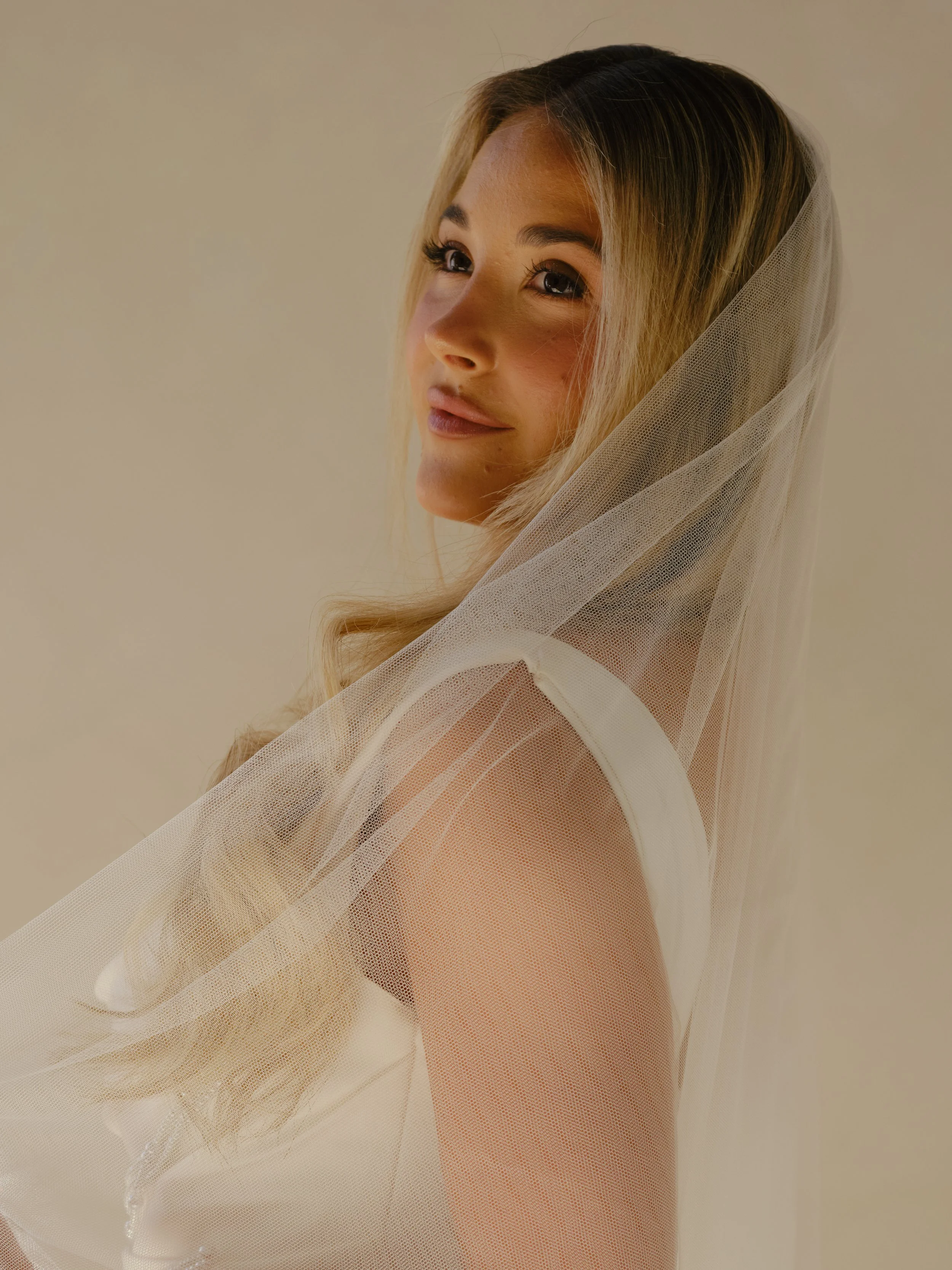 San Cristobal Veil – Classic Blusher Wedding Veil