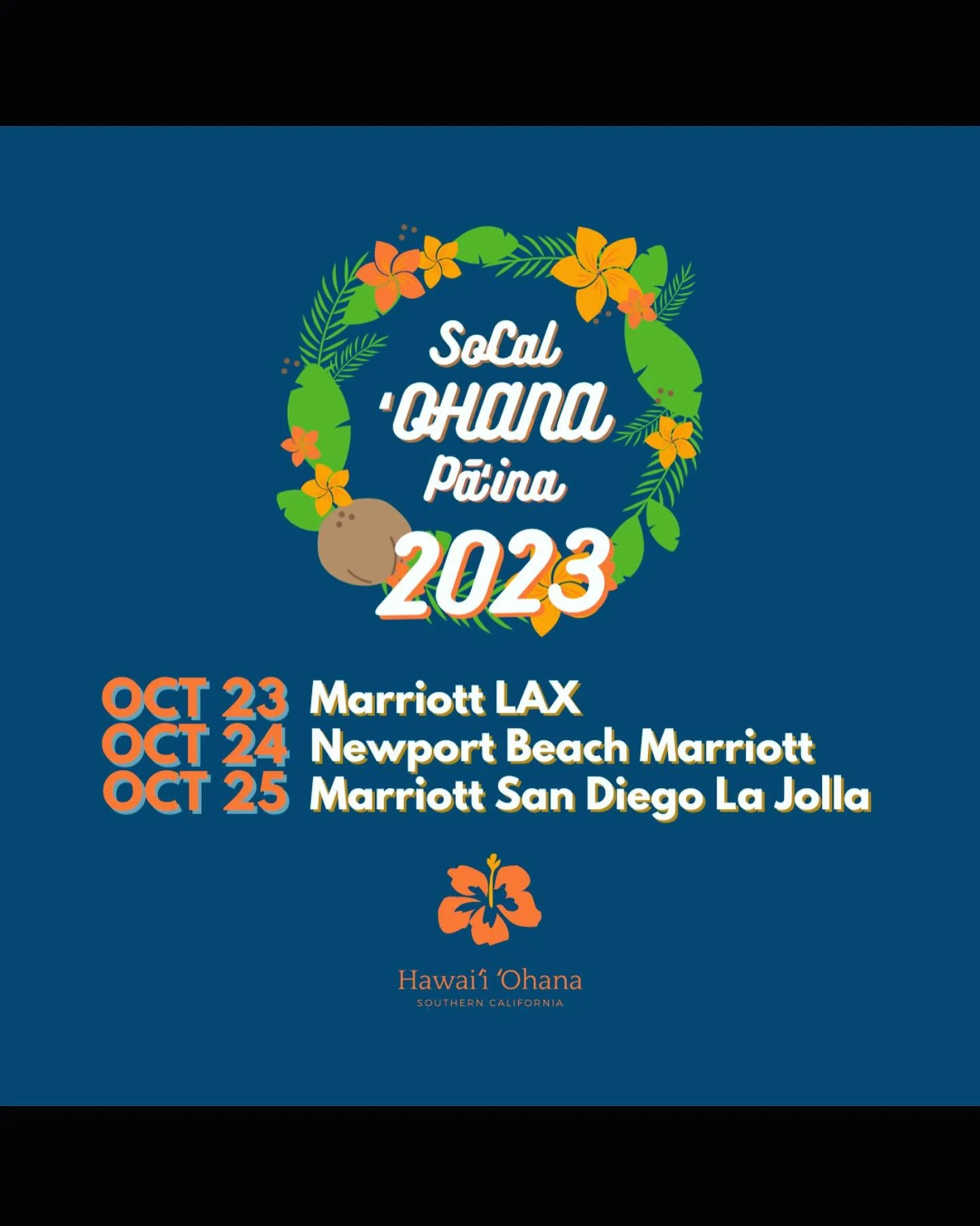 Travel Advisors - Join us at the Pāʻina for an evening of fun mixing and mingling with more than 20 suppliers from Hawai'i 'Ohana Southern California in Los Angeles, Orange County, and San Diego.

Email hawaiiohanasocal@gmail.com for an invitation an