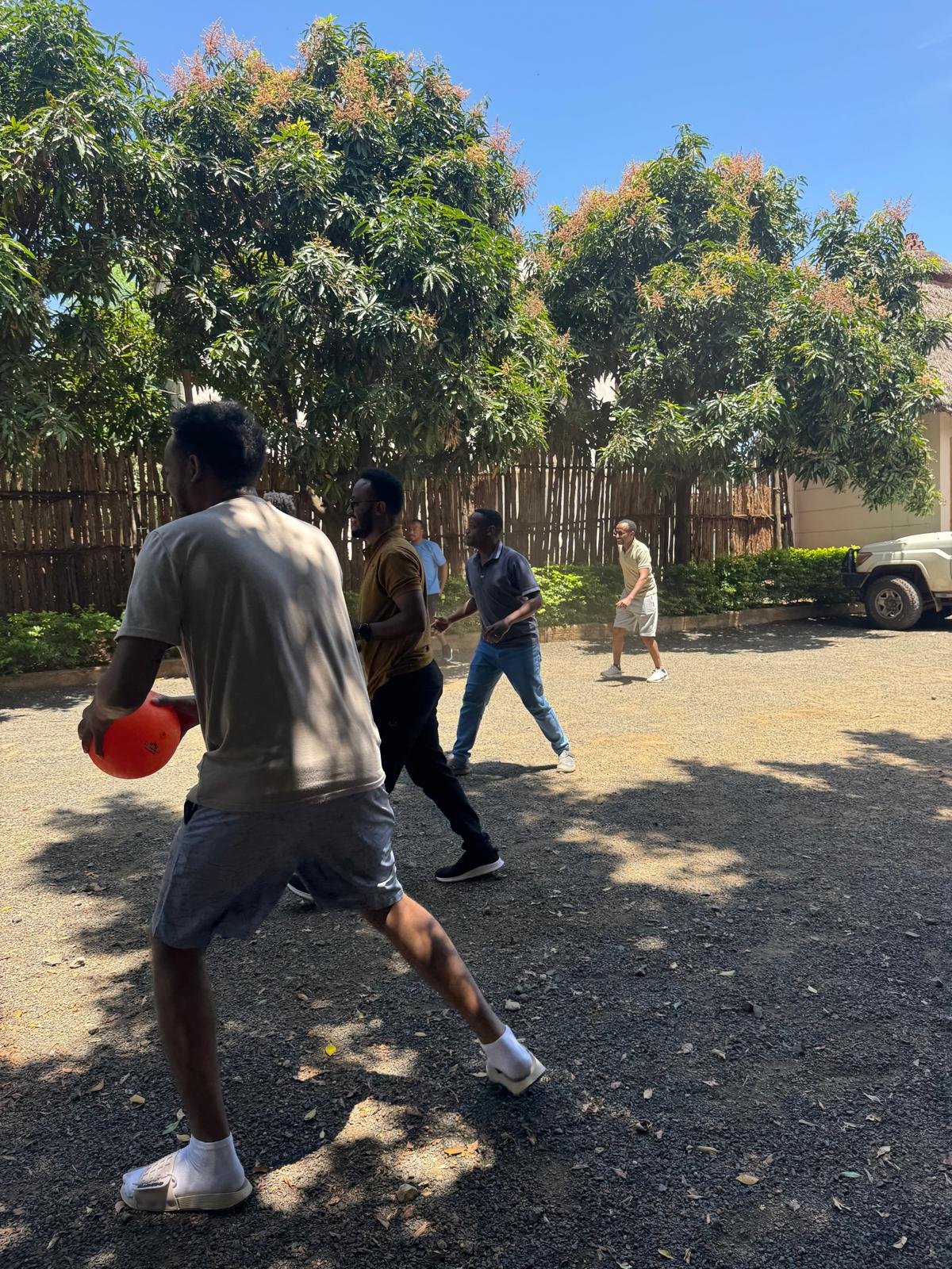 The Residents Were Ready... and VERY Enthusiastic to Launch Dodgeballs At Our Faces