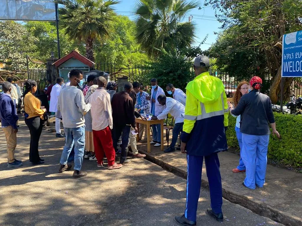 The first few patients that went through our screening process