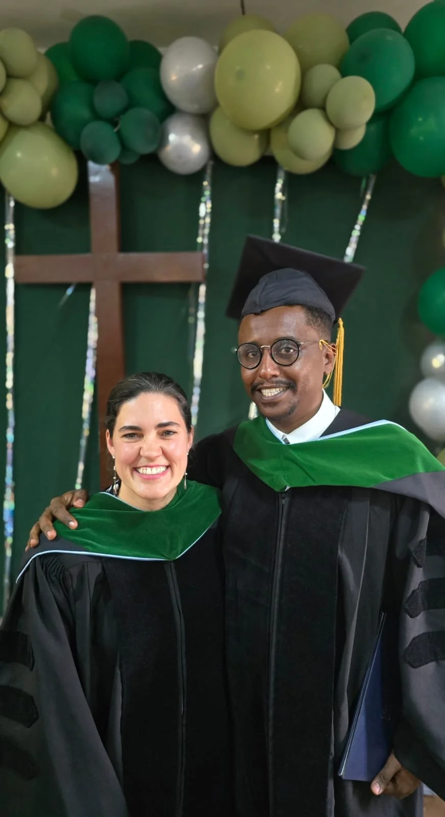 Rachel and Dr. Ebsa (Ortho Surgery)