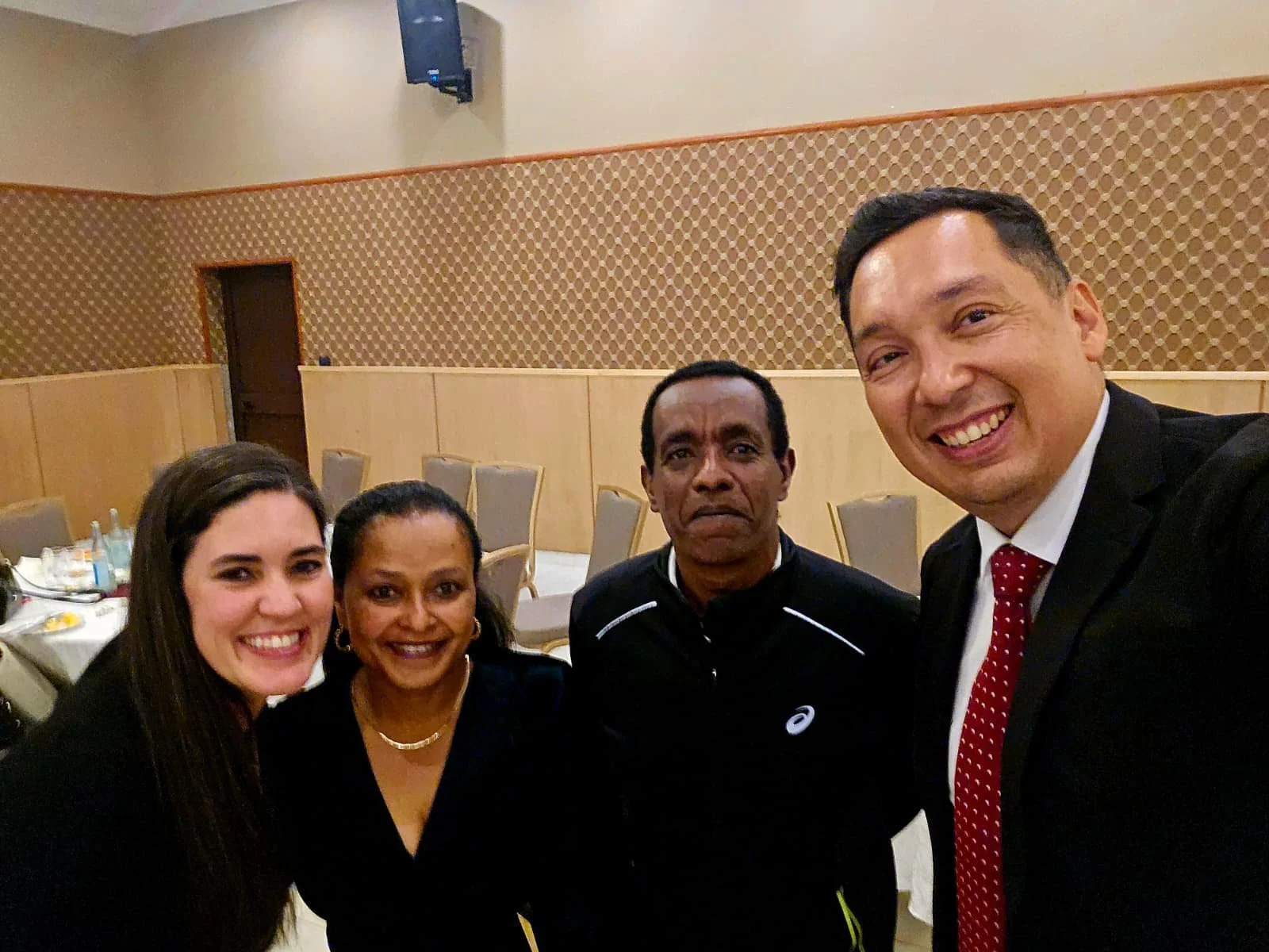 So Thankful for Dr. Gezahegn and his wife Netsenet for helping put on a successful graduation program