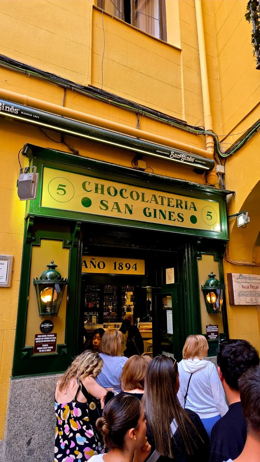 Chocolatería San Ginés