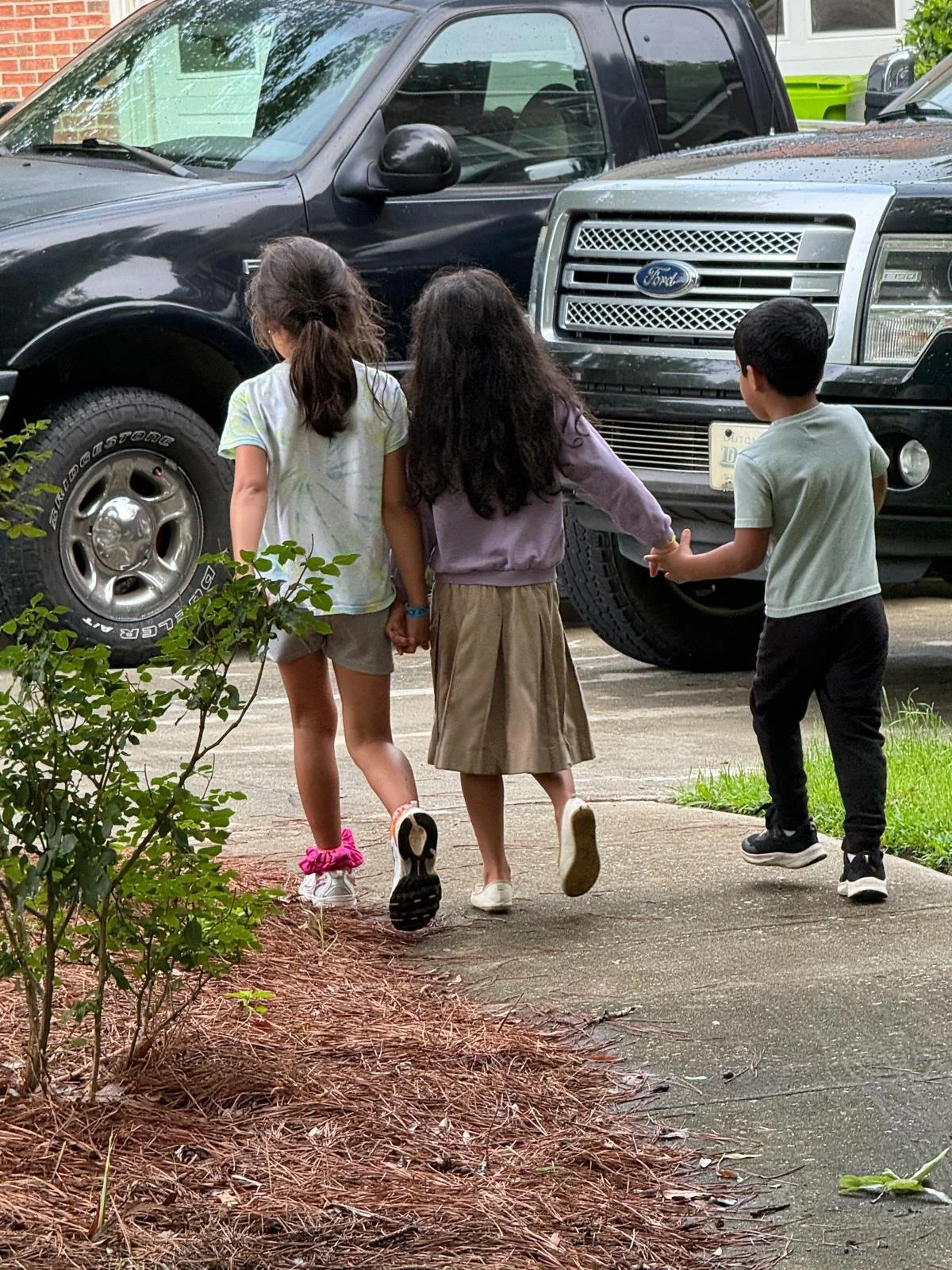 Playing with cousins