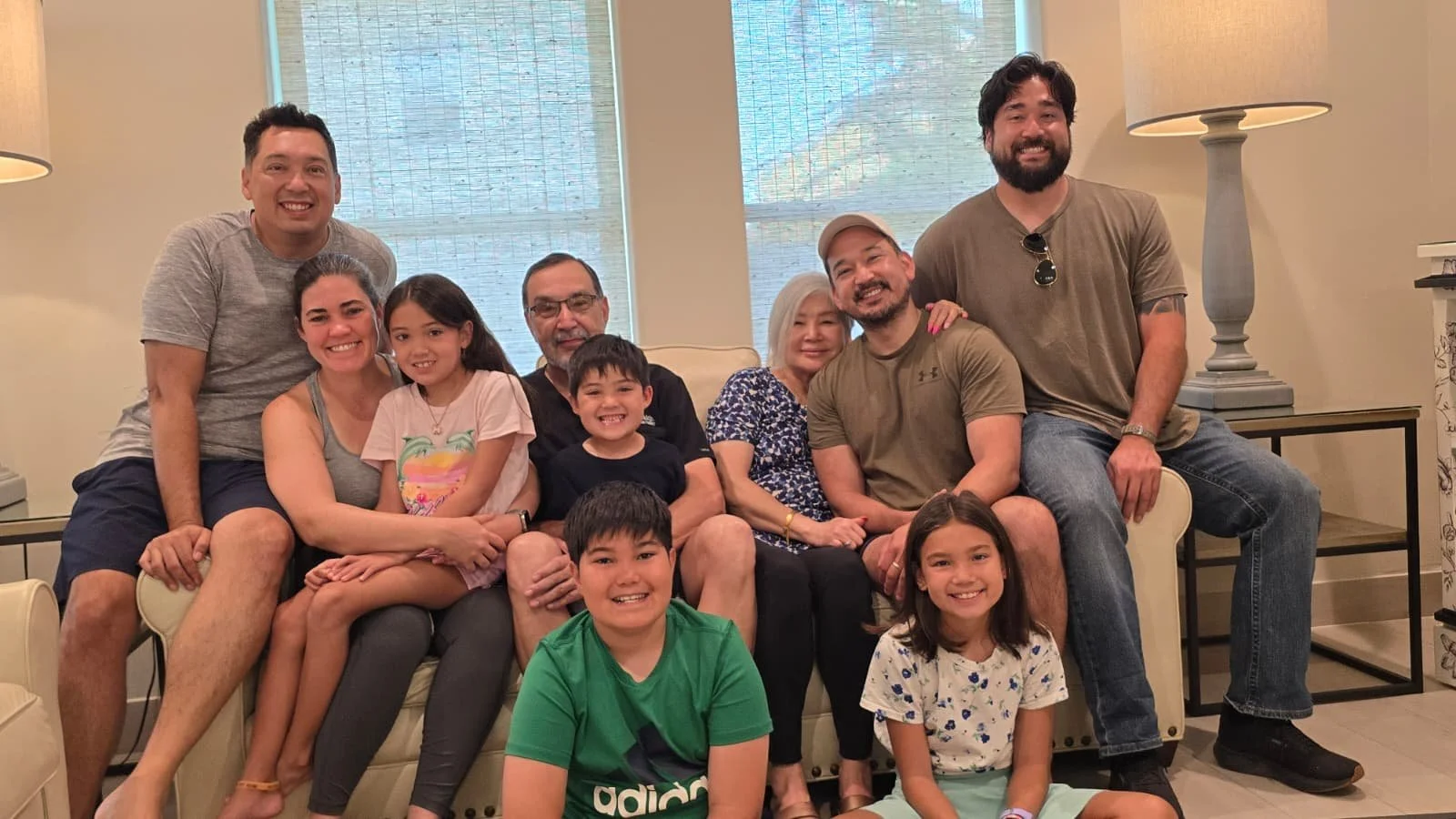 Cobos Family in South Padre Island