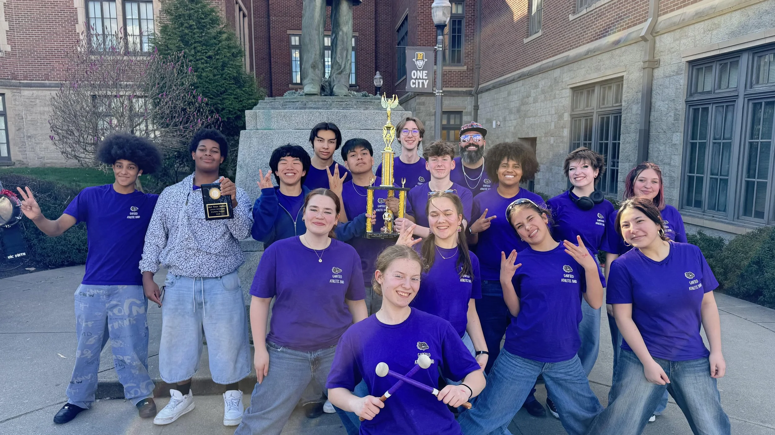 Garfield Drumline Rocks LIDFest