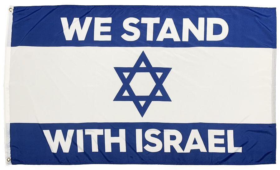 We stand with Isreal. 🙏