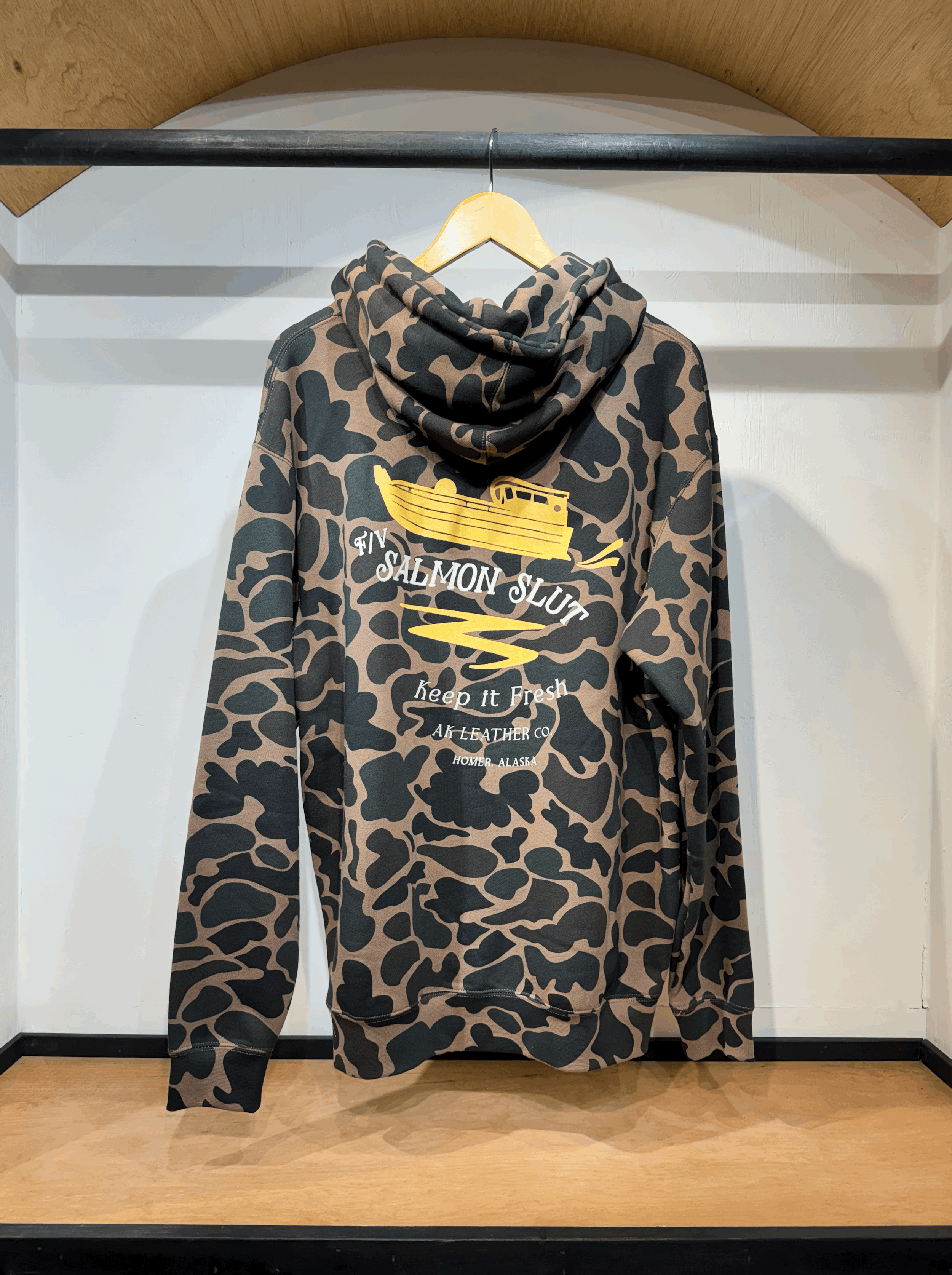 Salmon Slut Hoodie