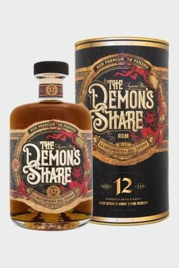 Rhum The Demon's Share 12ans - 41% vol - 70cl.