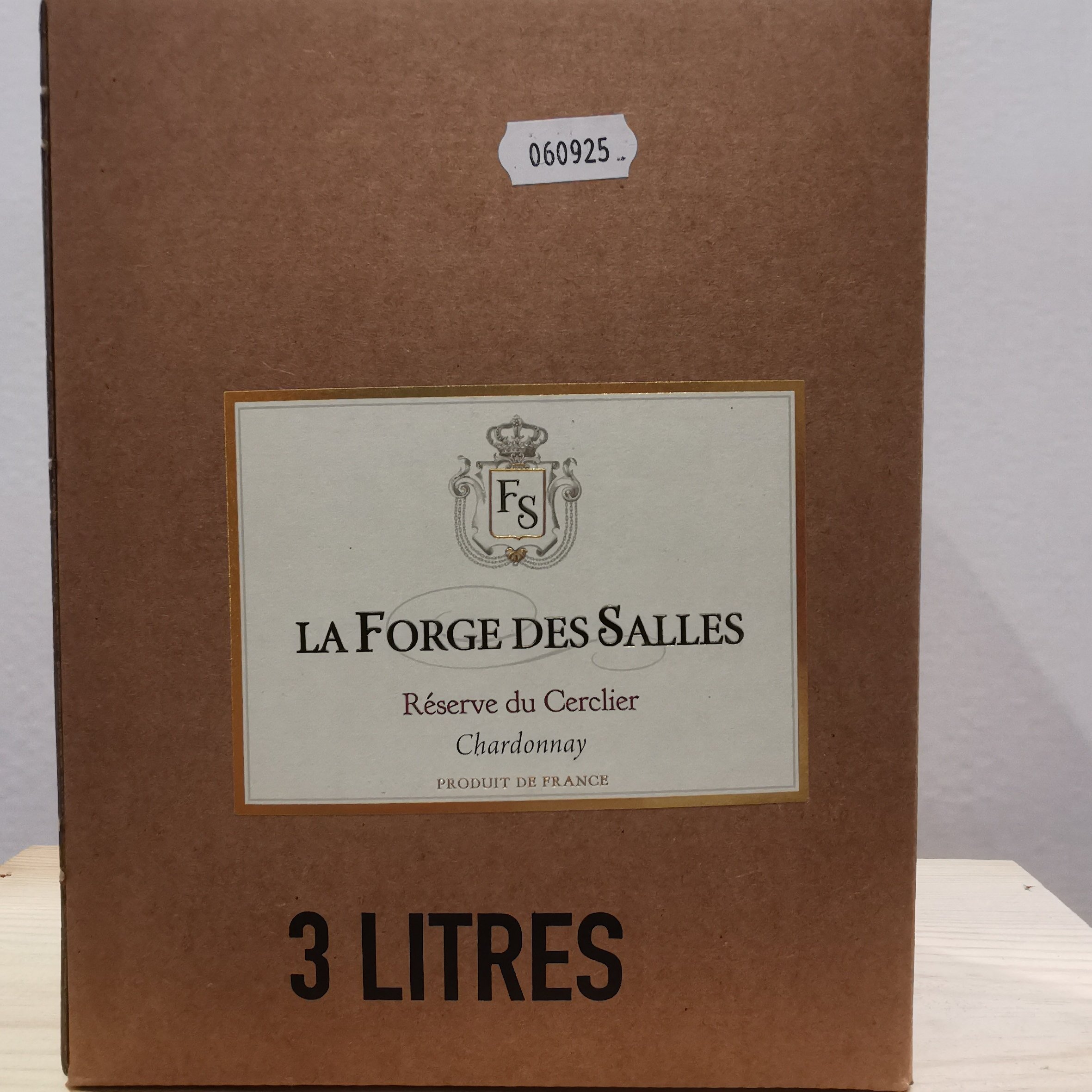 La Forge des Salles Chardonnay - IGP Pays d'Oc - BIB 3 litres