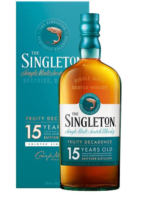 Whisky The Singleton Of Dufftown 15ans - 40% vol - 70cl