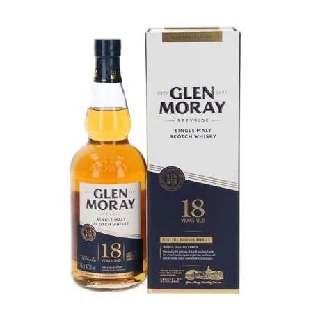 Whisky Glen Moray 18ans- 47.2% vol - 70cl