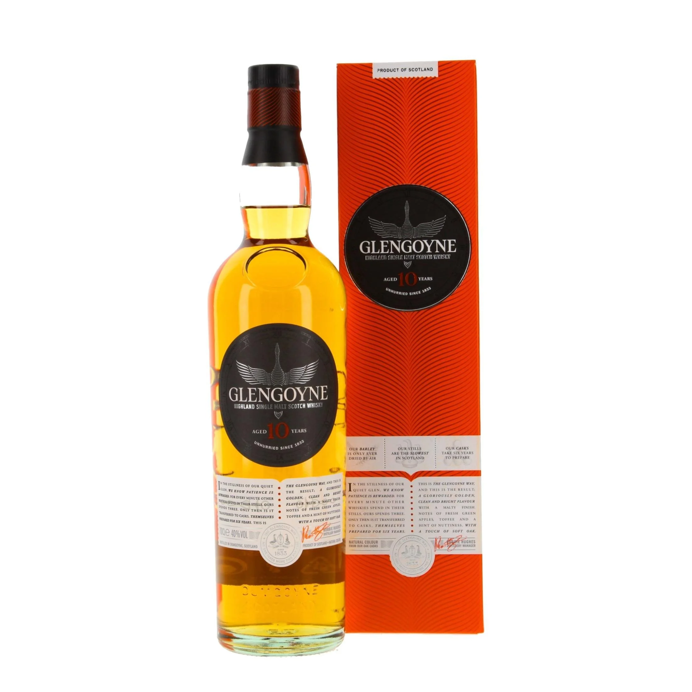 Whisky Glengoyne 10ans- 40% vol - 70cl