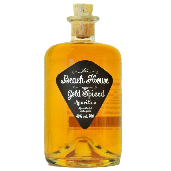 Rhum Beach House - Gold Spiced - 40% vol - 70cl.