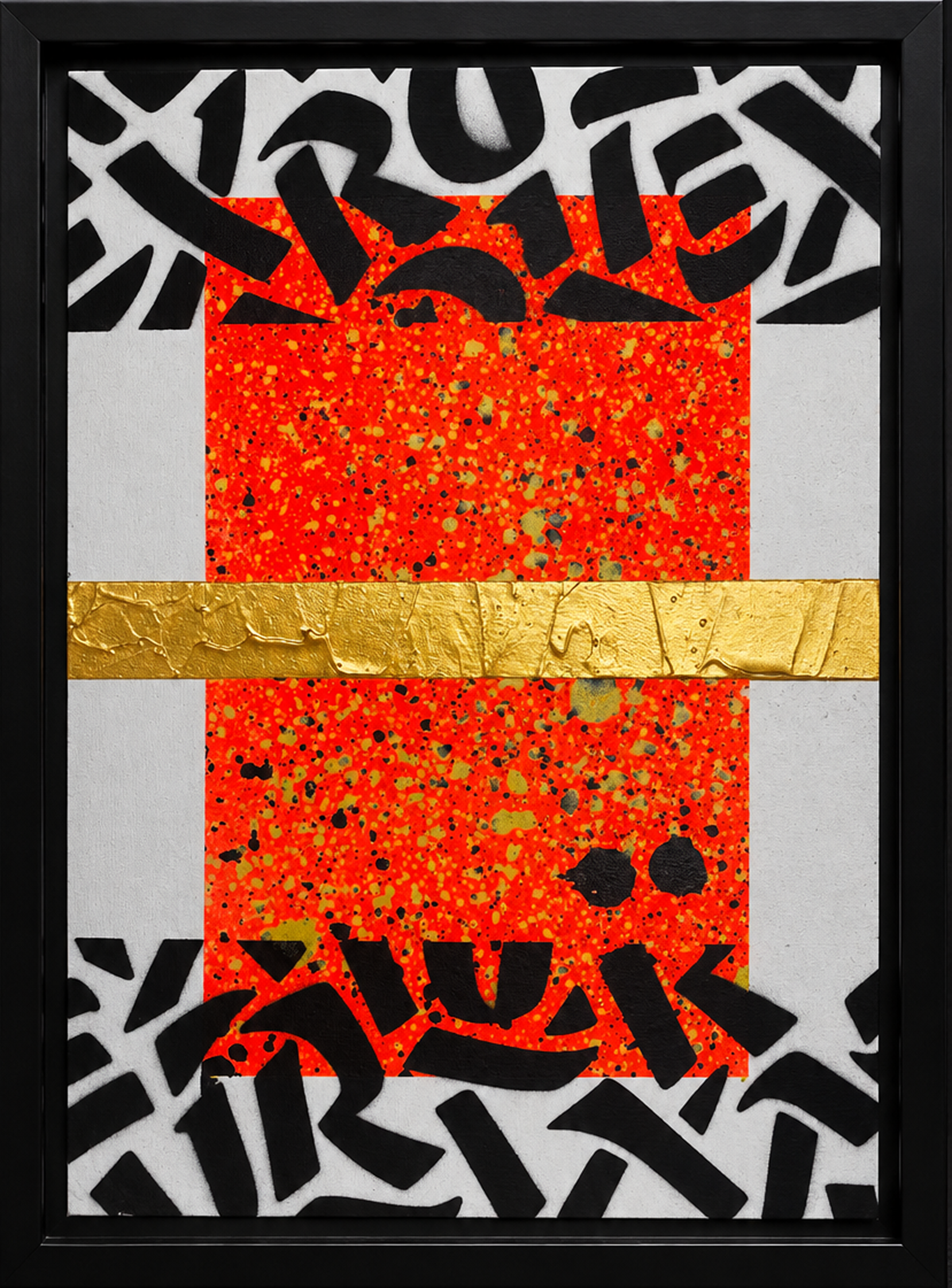 Framed Abstract Graffiti with Gold Stripe 1.png