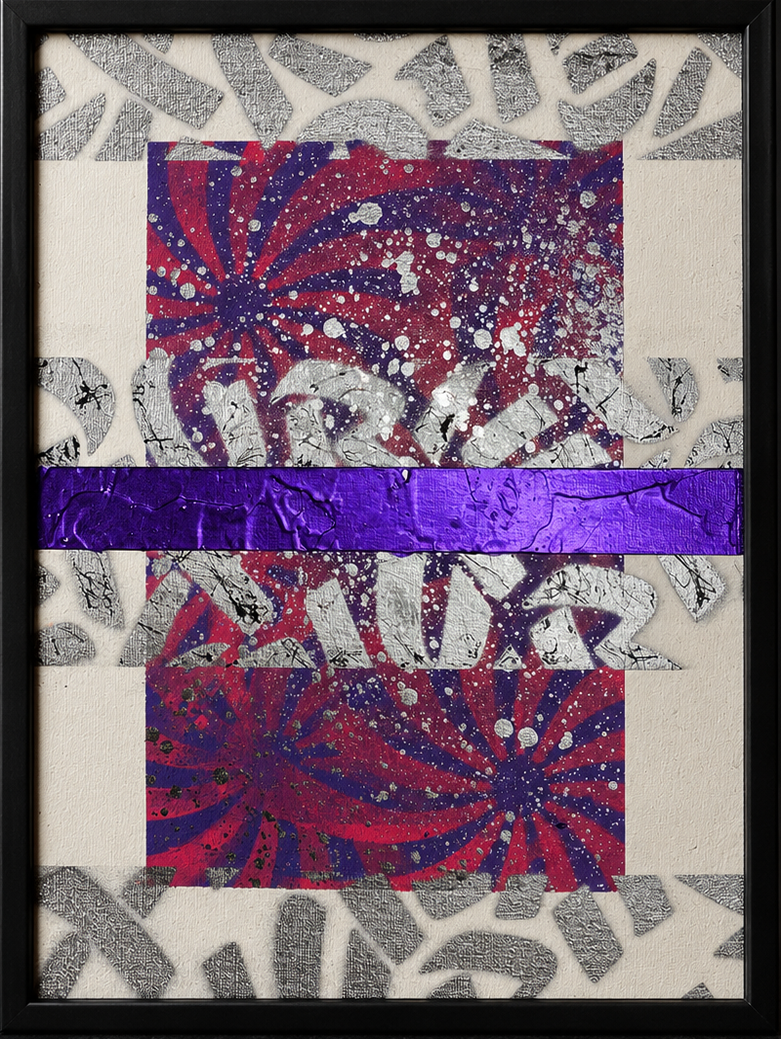 Framed Purple Graffiti Abstract 1.png