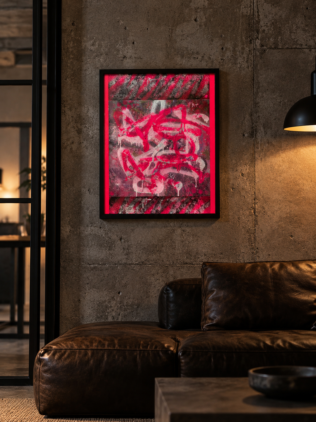 Neon Graffiti in a Moody Loft.png