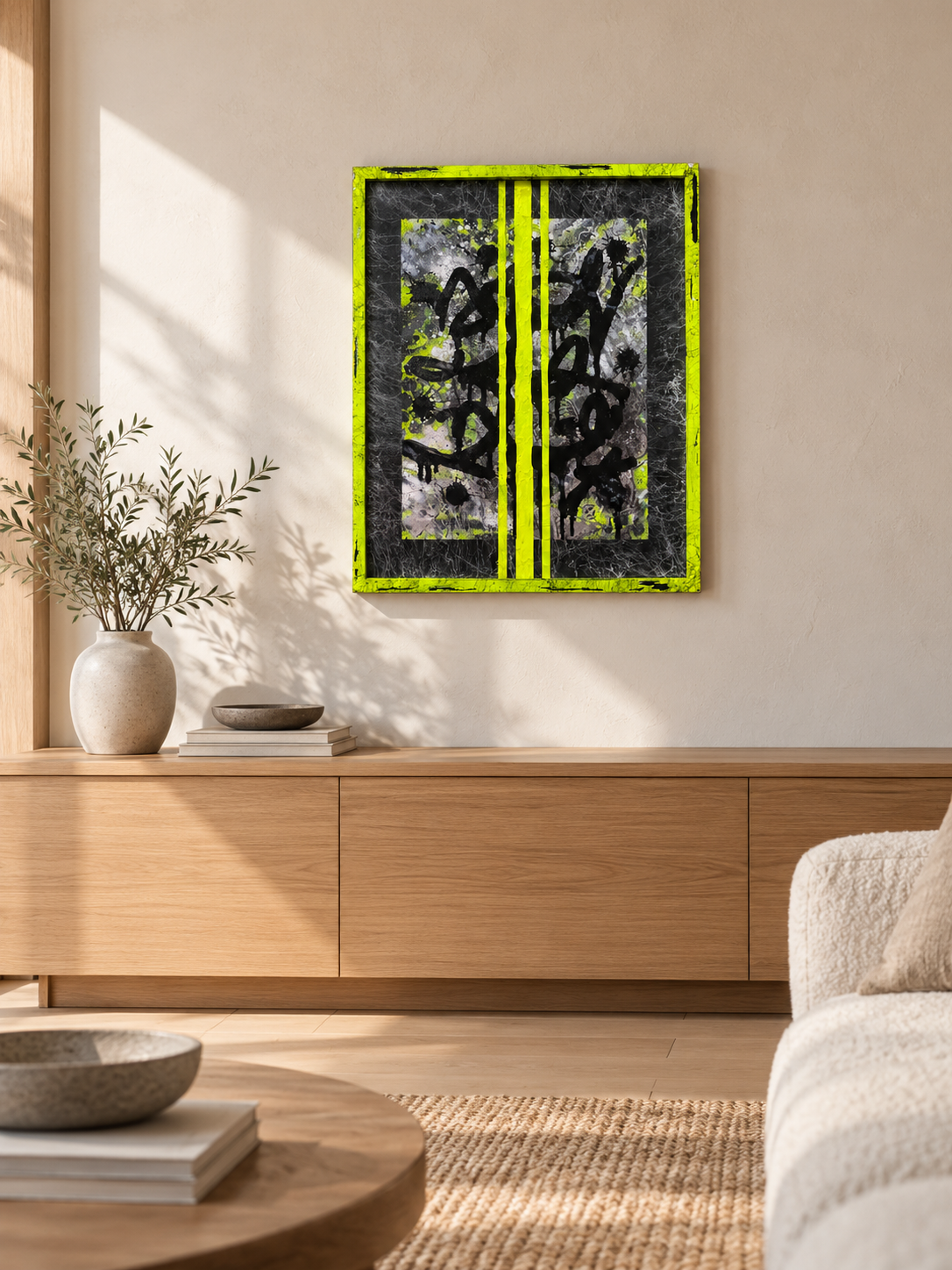 Japandi Living Room with Neon Abstract Art-4.png