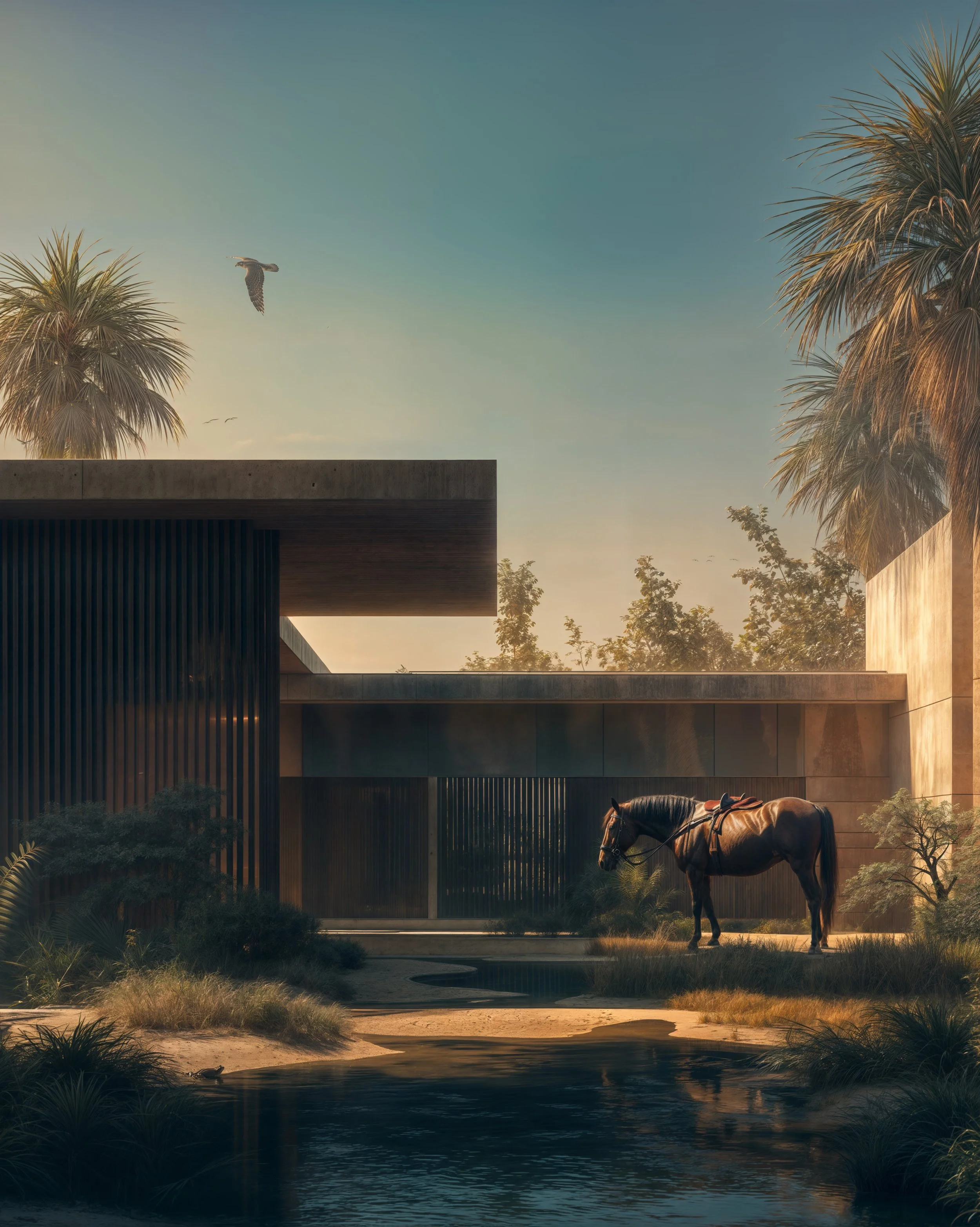 The Al Qudra Stables