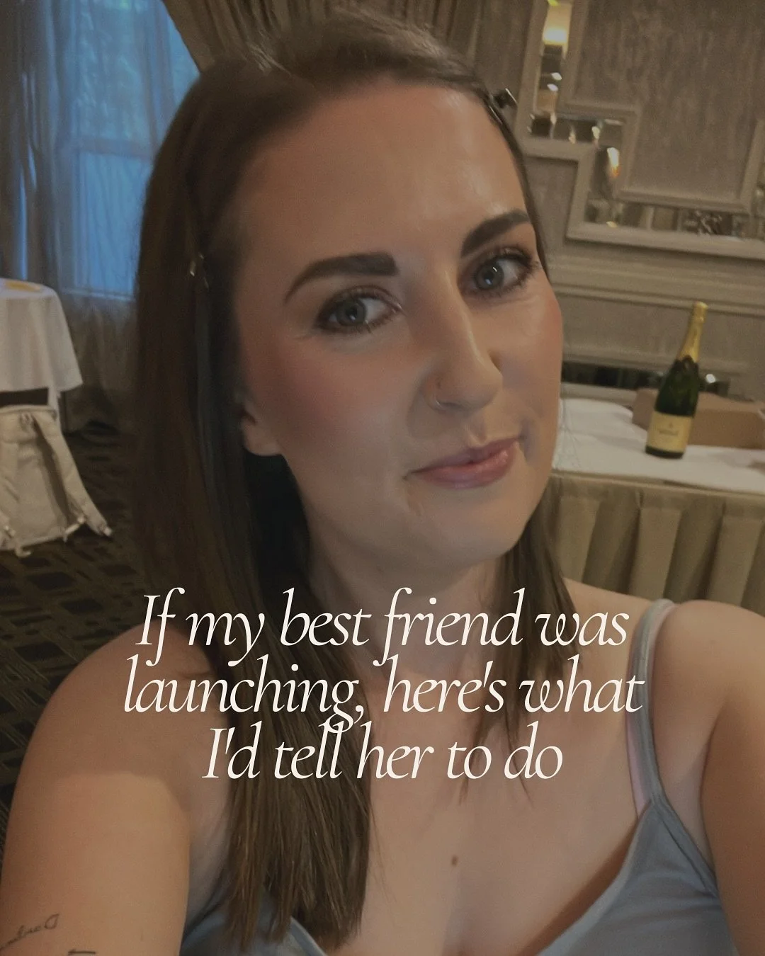 if my bestie was launching, this is exactly what i&rsquo;d tell her:
 
stop overthinking

stop waiting for the &ldquo;perfect time&rdquo;
 
and for the love of god, stop skipping the warm-up phase 😭
 
launching is not a bad thing.
 
it&rsquo;s how y