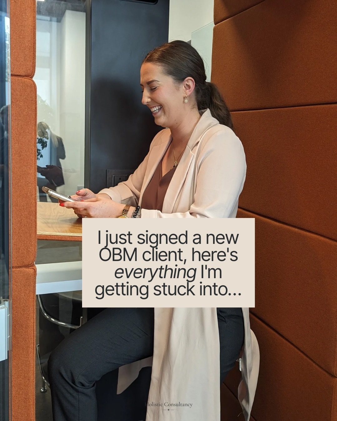 just signed a new OBM client and I am so excited to get stuck in 🔥

I always love this bit - the kickoff, the onboarding, getting properly under the skin of a business and figuring out where to start.

because I think one of the things people don&rs