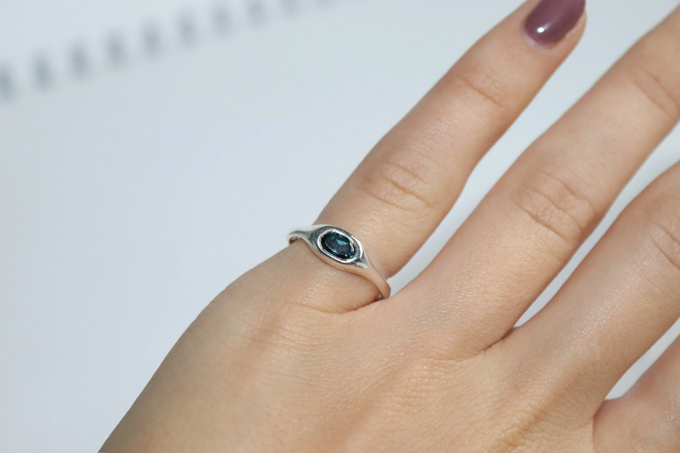sterling silver oval gemstone ring.JPG