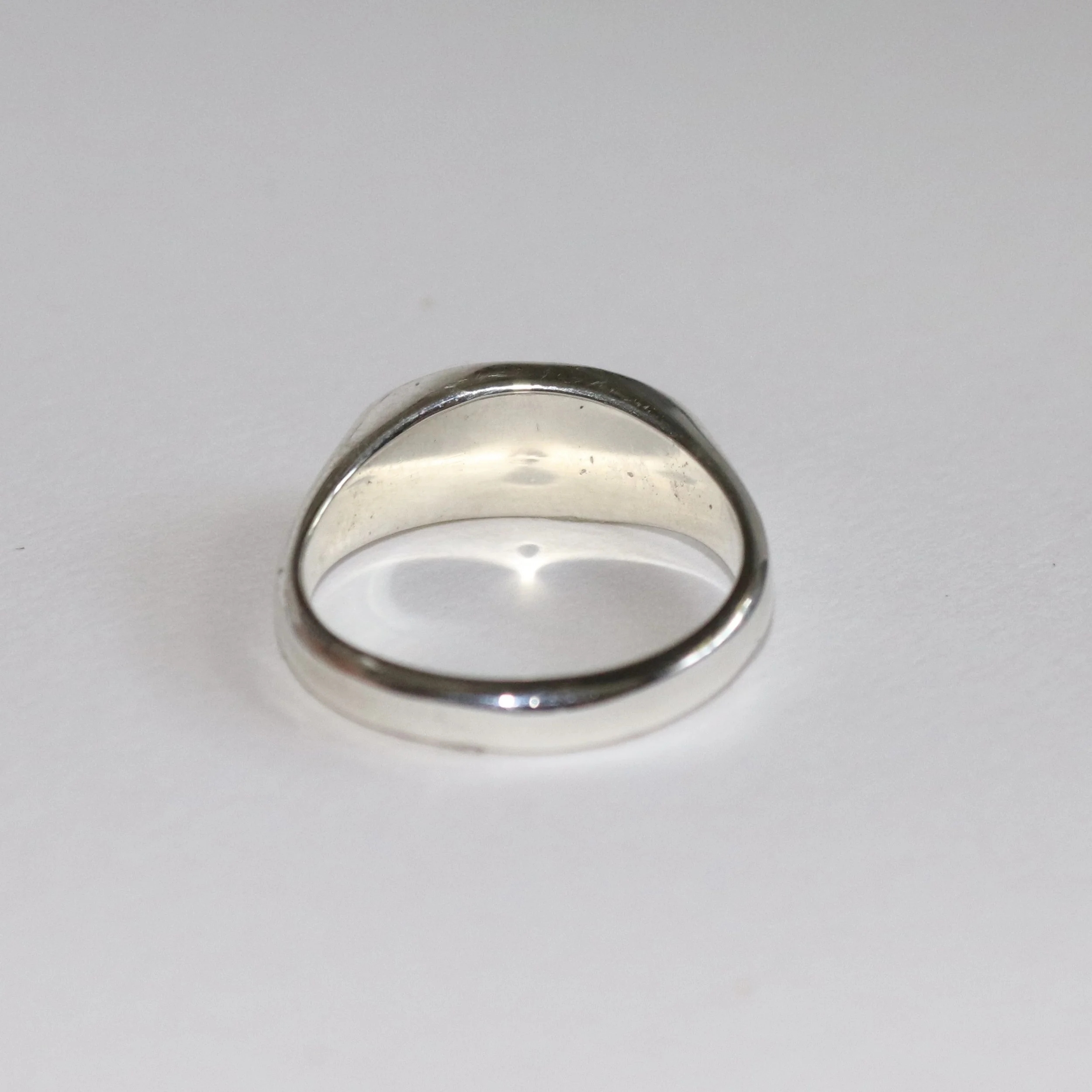 Sterling Silver Blue Stone Pinky Ring.jpg