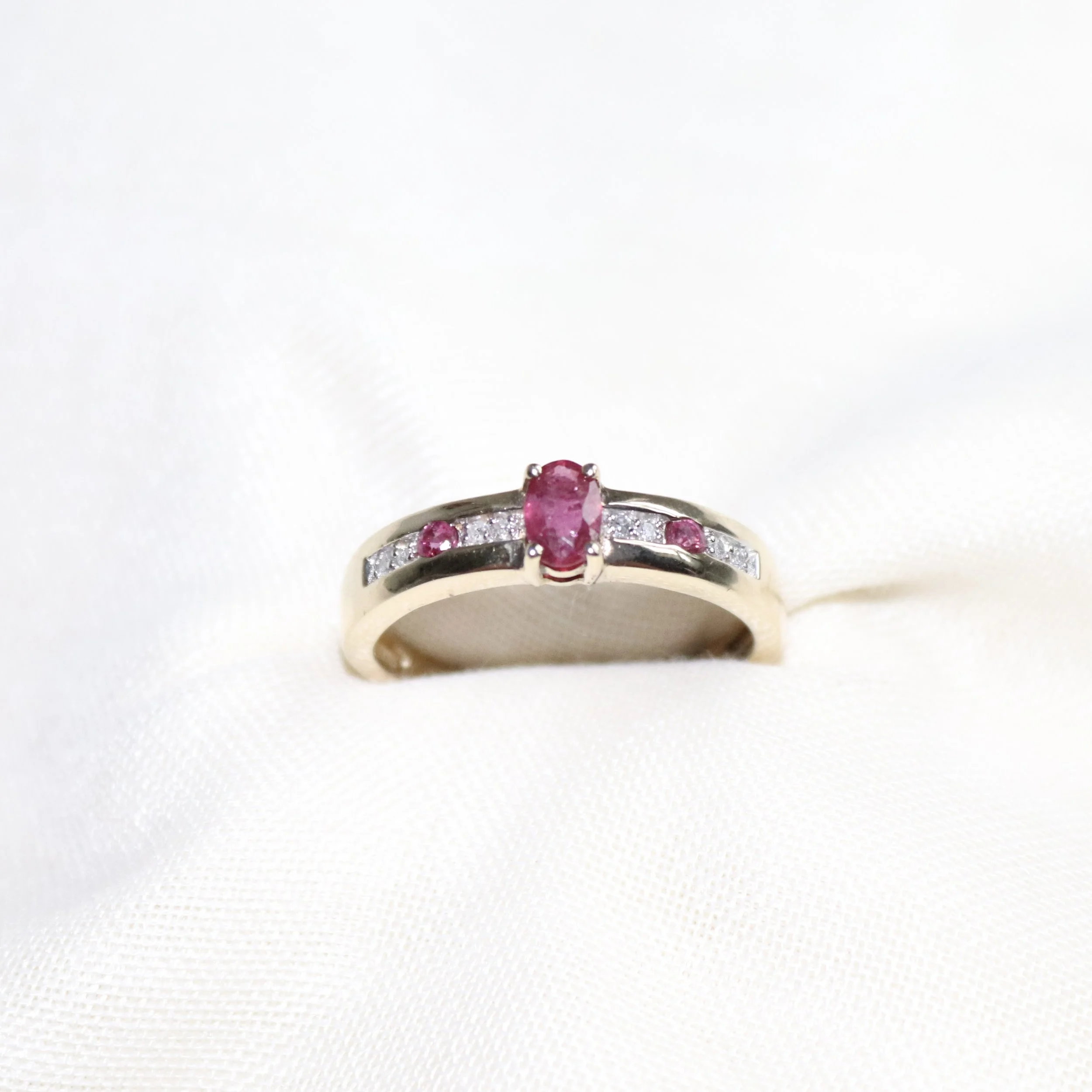 9ct ruby and diamond dress ring.jpg