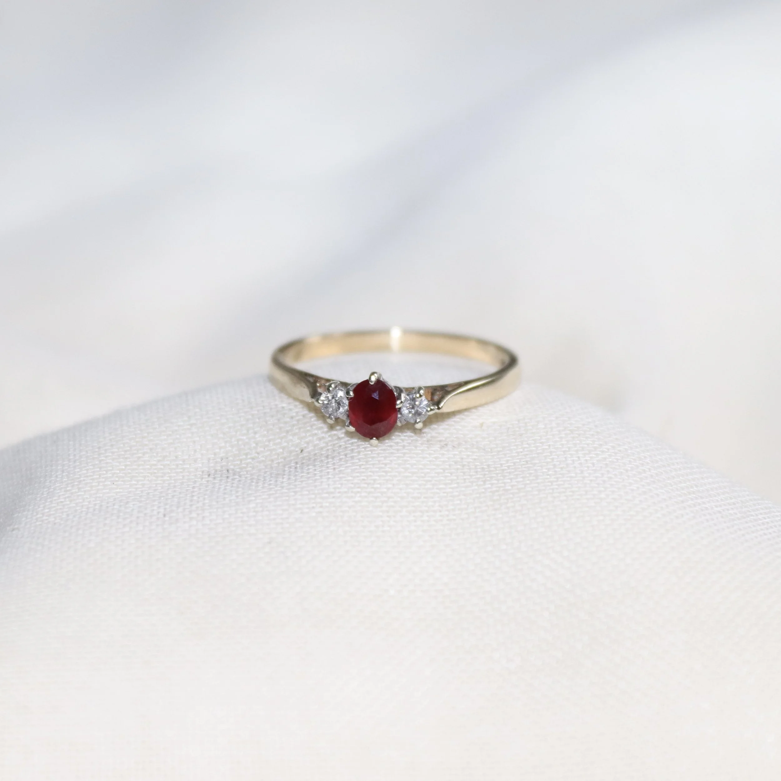 9ct gold preloved ruby and diamond ring.jpg