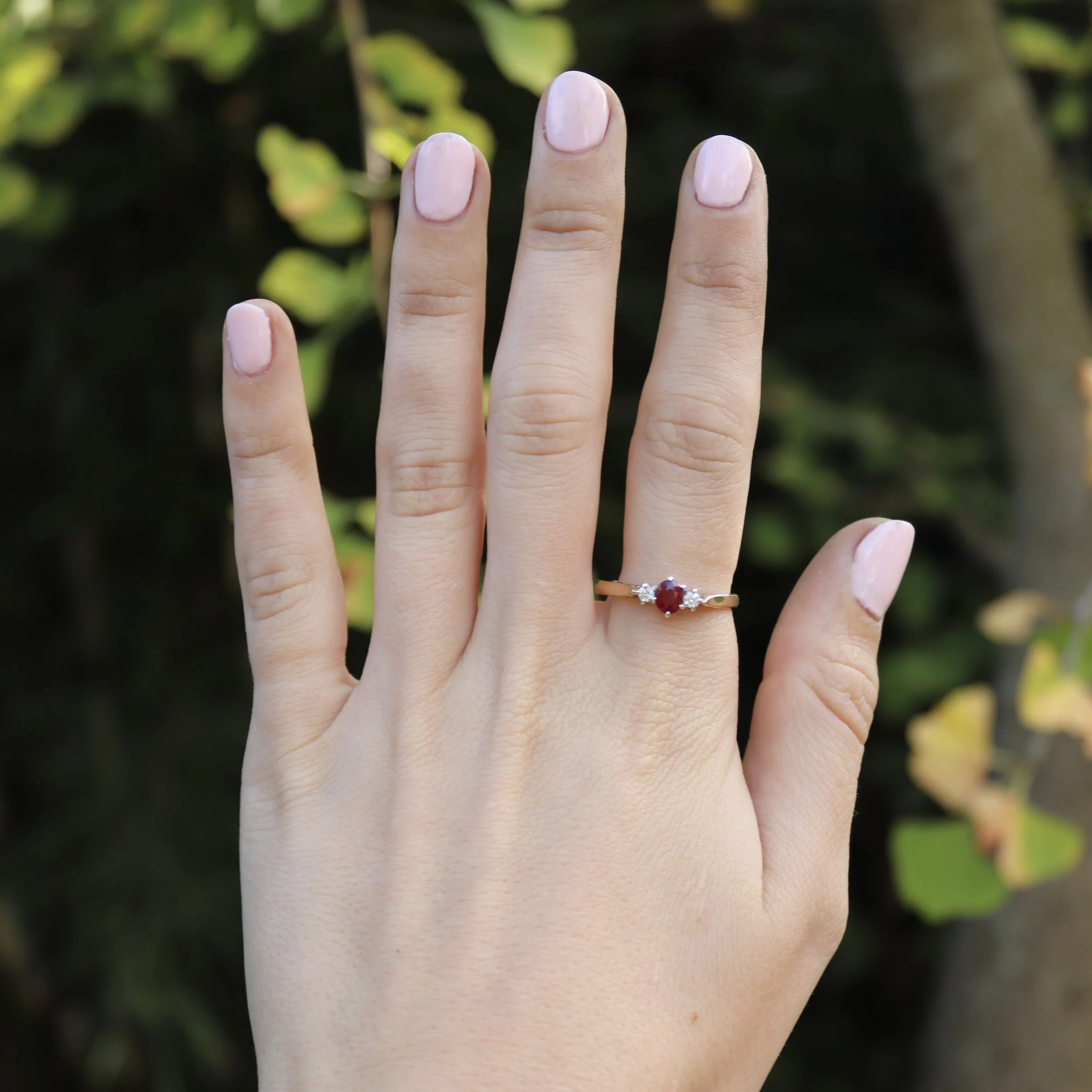 9ct ruby trilogy ring.jpg