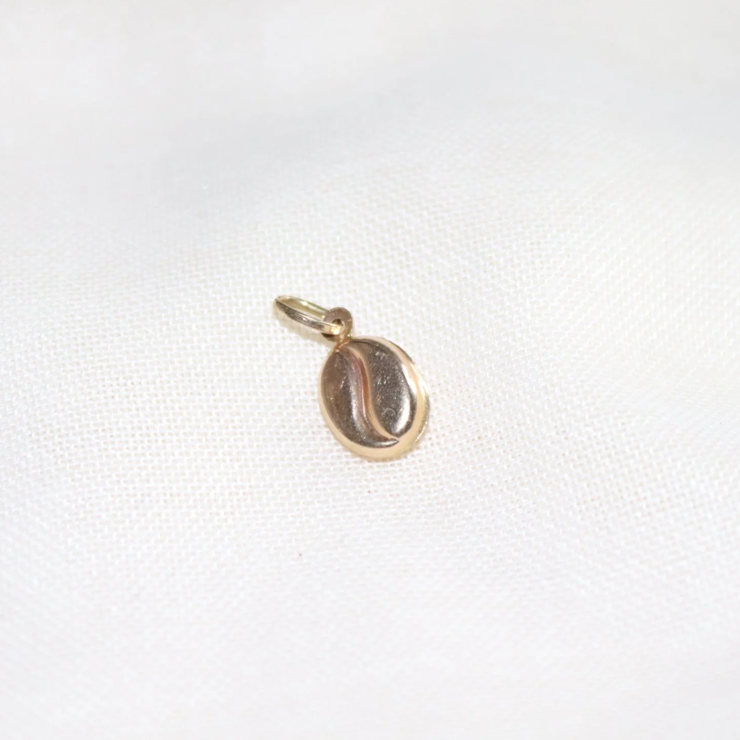 9ct Gold Coffee Bean Charm