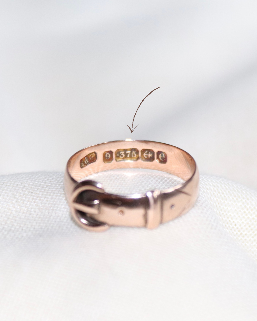 Hallmark carat 9ct gold antique ring hallmark