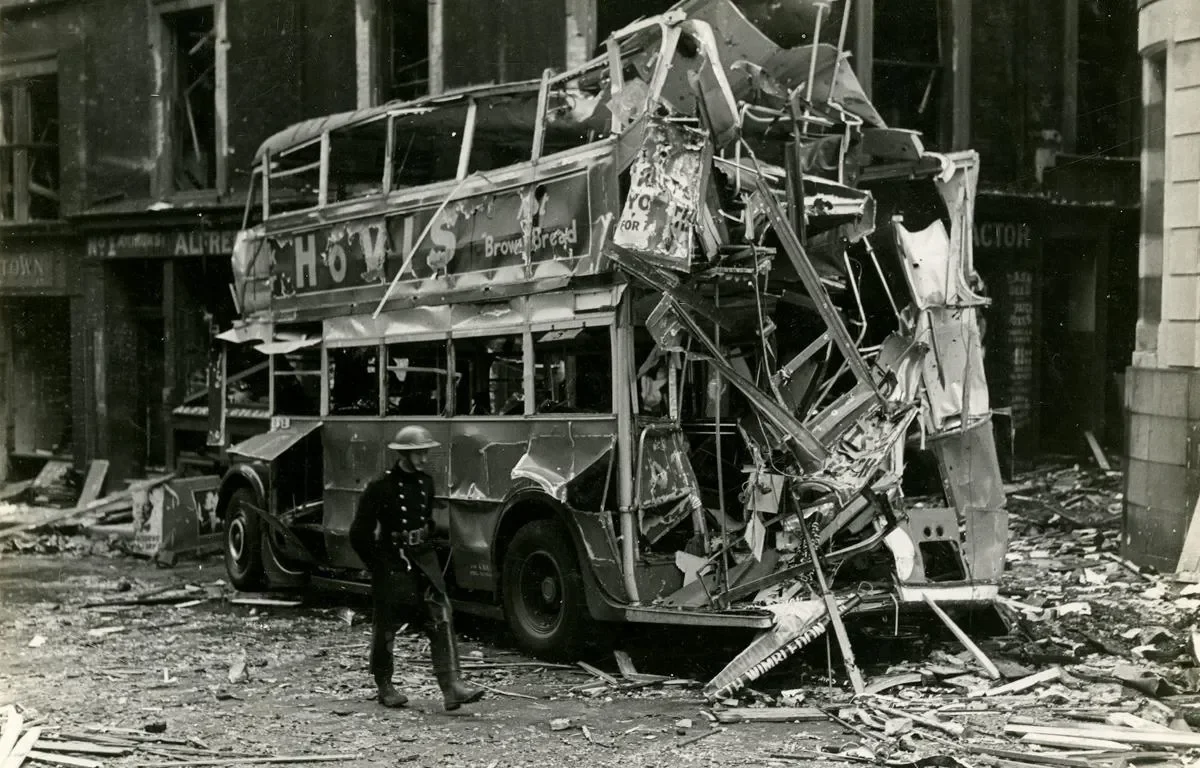 East London at War