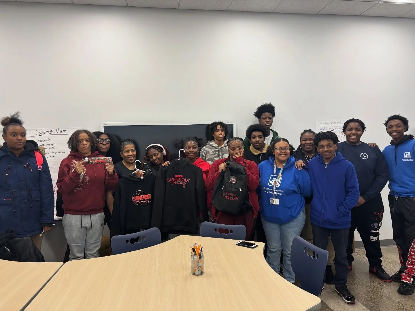 On Monday, our high school participants had the incredible opportunity to hear from Ms. Tonia Shelby, founder of Shelby&rsquo;s Leaders, where she empowers youth and young adults to take action on their goals, own their future, and become strong comm