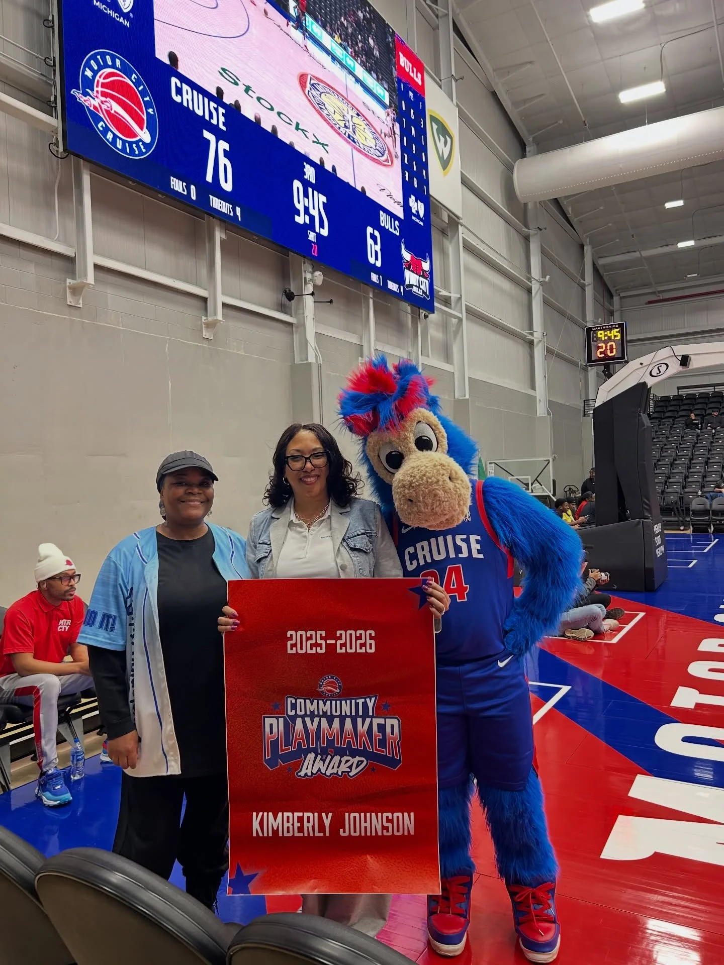 We&rsquo;re honored to thank @motorcitycruise for recognizing our Founder, President &amp; CEO, Kim Johnson, as a Community Playmaker during the December 29th game. 🏀

This award highlights Kim&rsquo;s impactful work through Developing KIDS and our 