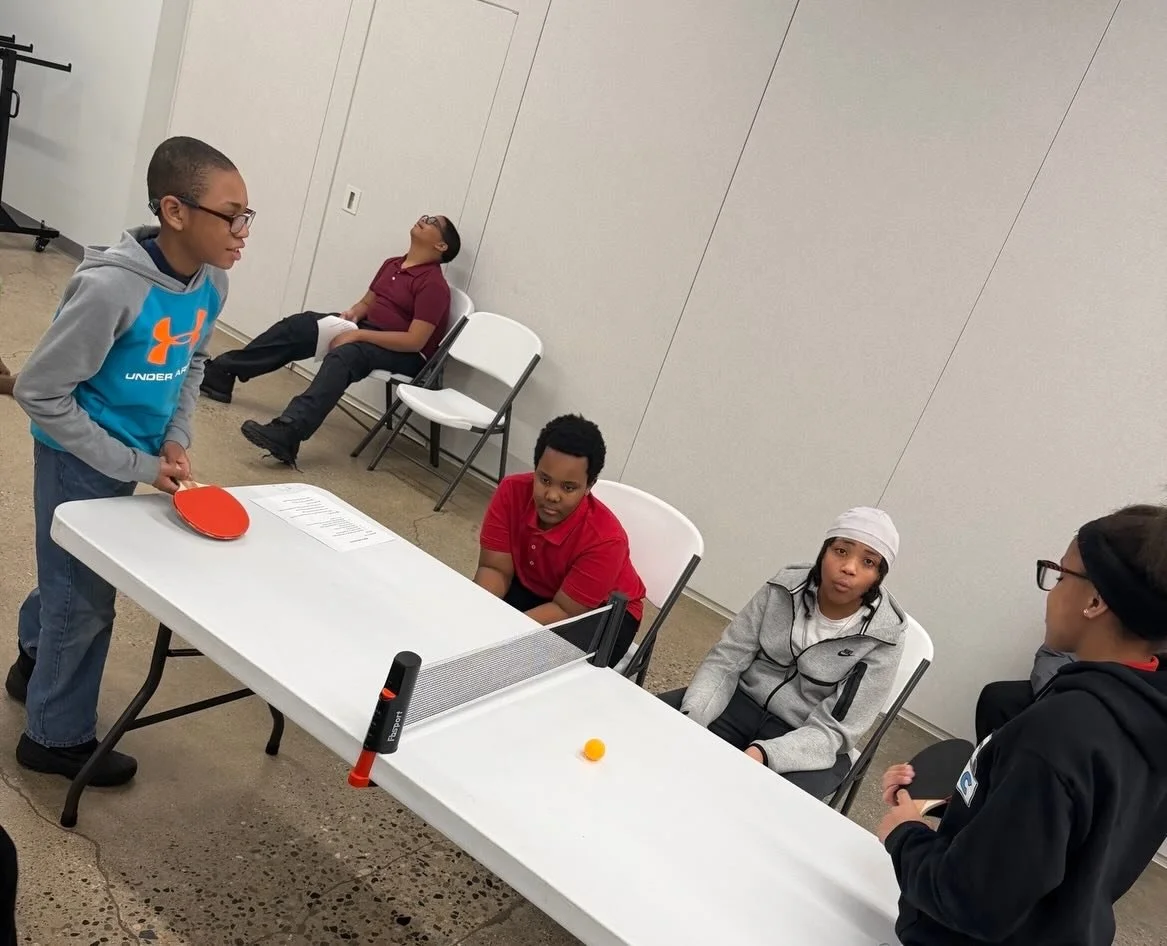 Program Recap⏮️💙

We were excited to welcome our participants back in the building this week after some cold weather.🥶🥶

Programming this week at DK was full of growth, fun, and big wins. 👇👇👇

Middle schoolers learning with Tyrone + having fun 
