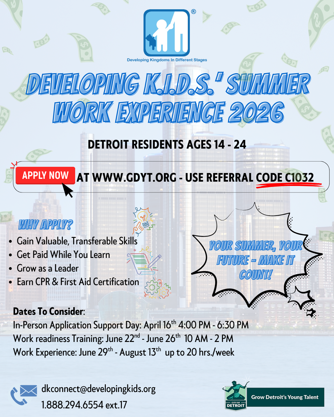 Workforce Development Programs Detroit — Developing K.I.D.S