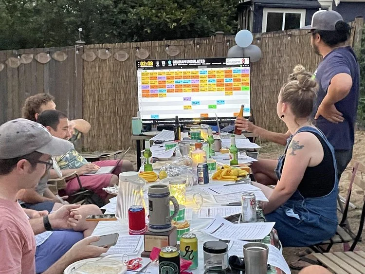 In-Person Fantasy Baseball Draft Party