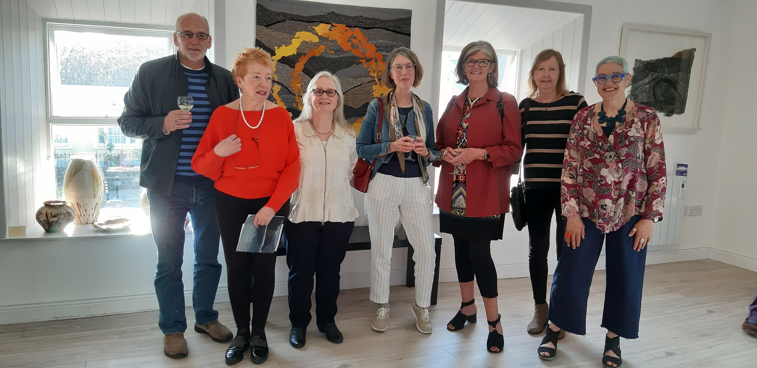 With CTA artists. Fire and Fibre.Cappoquin.jpg