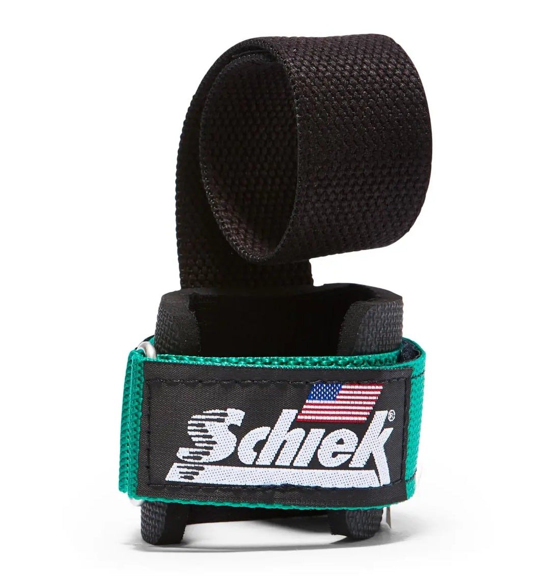 Model 1000 Power Lifting Straps Green.jpg
