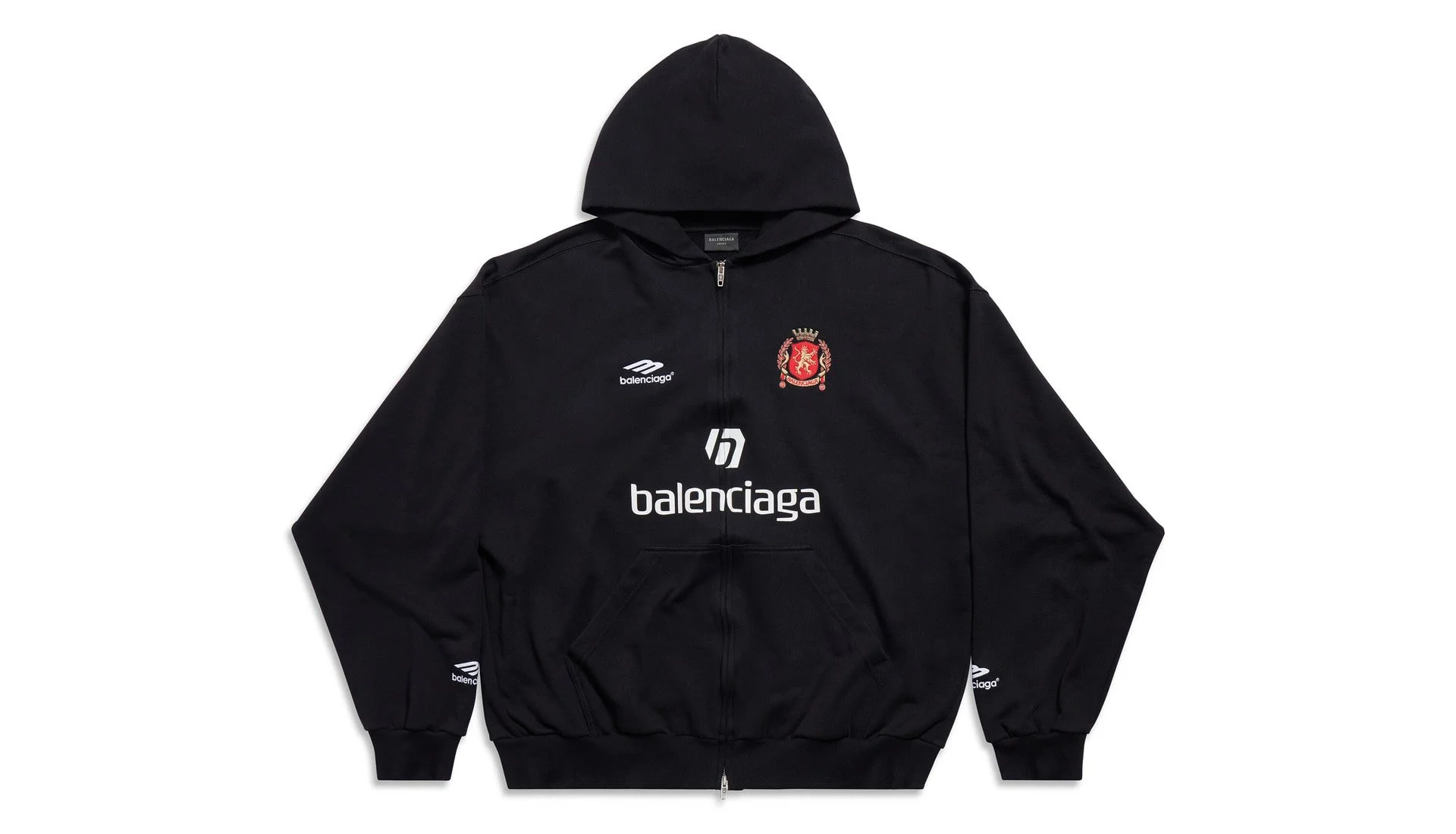 balenciaga football jacket