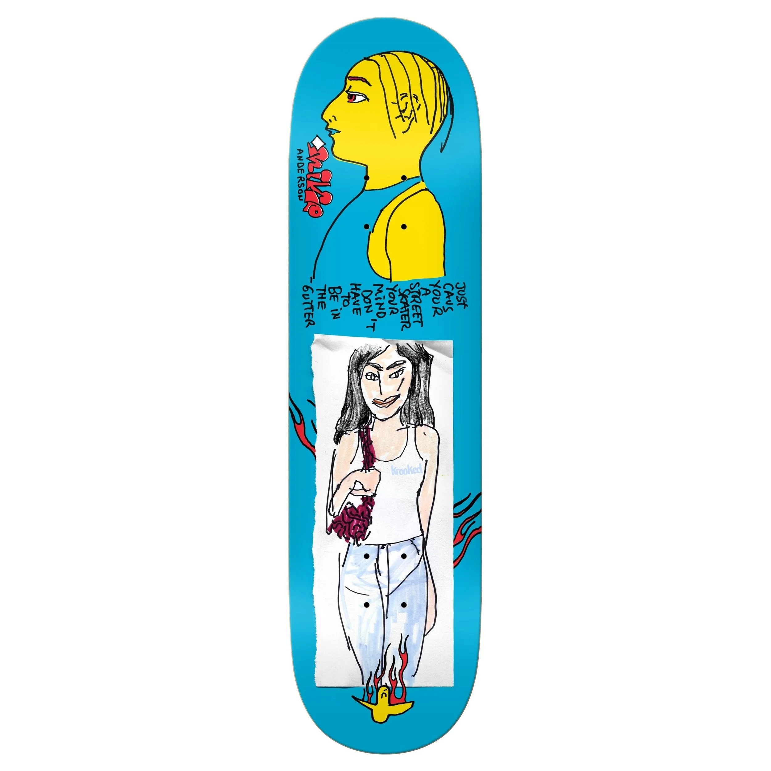 Krooked Mike Anderson Just Caus Deck 8.38"