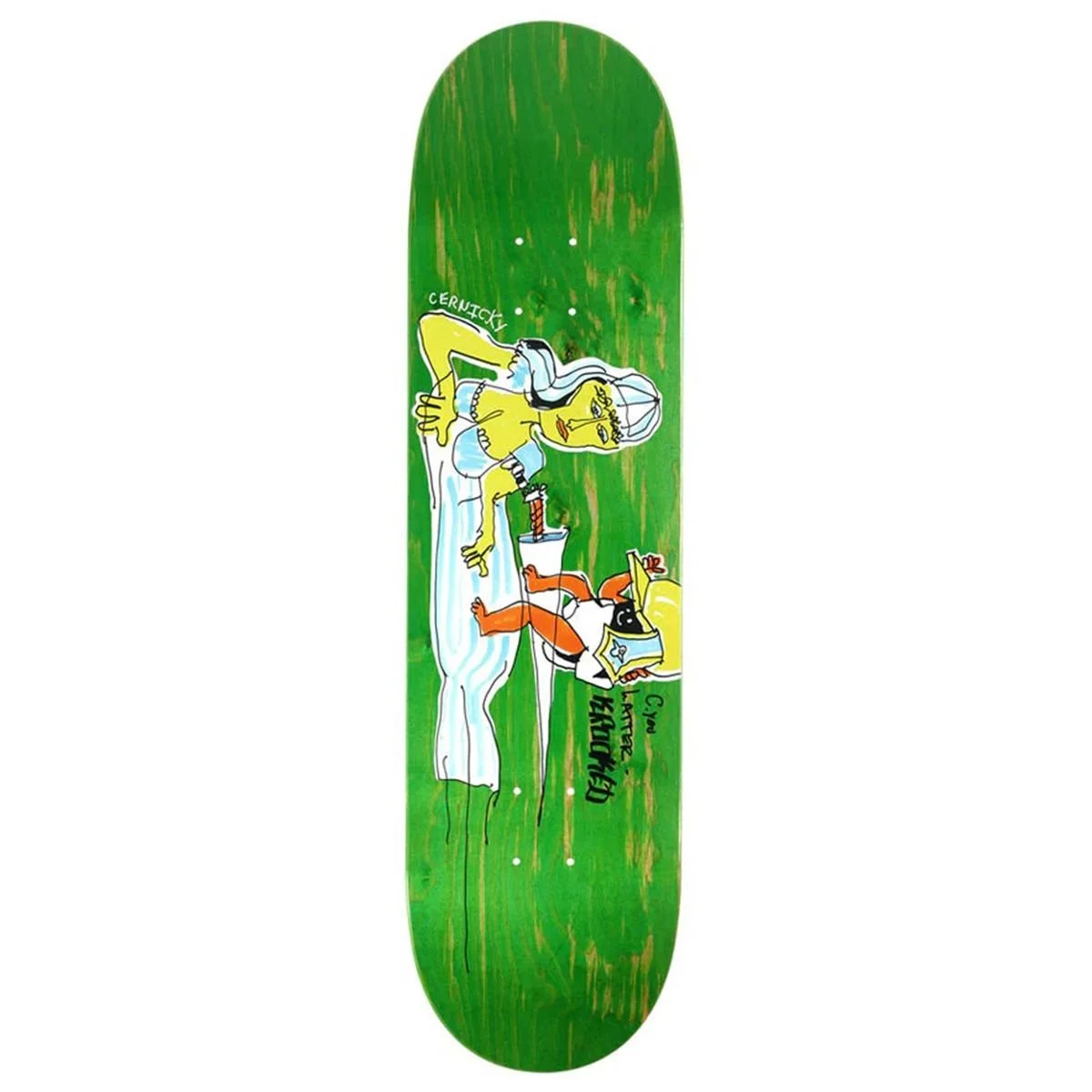 Krooked Eddie Cernicky Latter Deck 8.38"