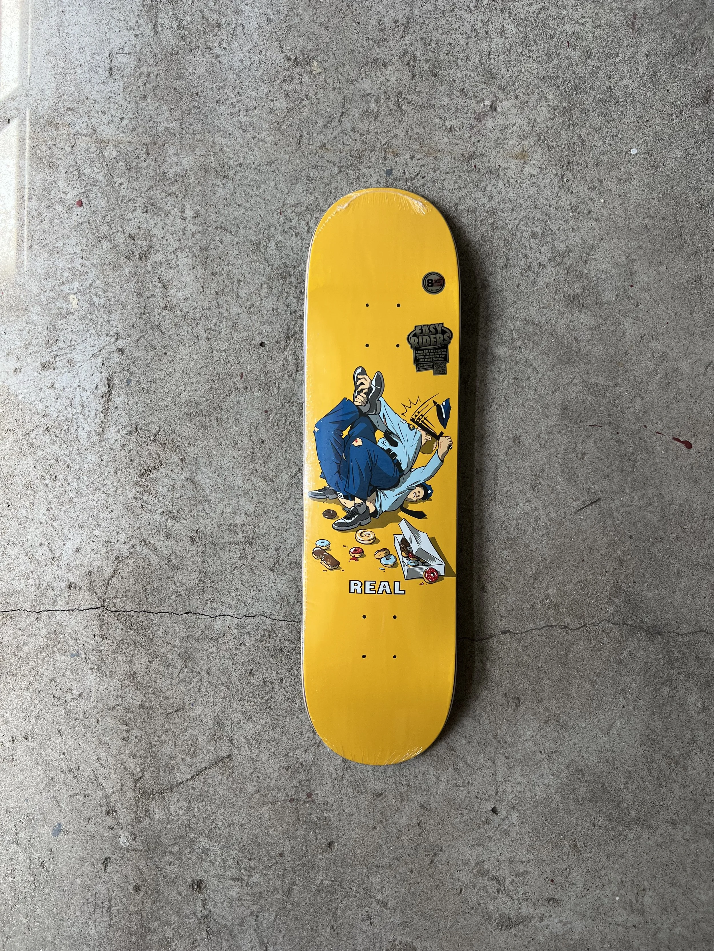 Real Skateboards Double Duty Cops Easy Rider  Deck 8.25"