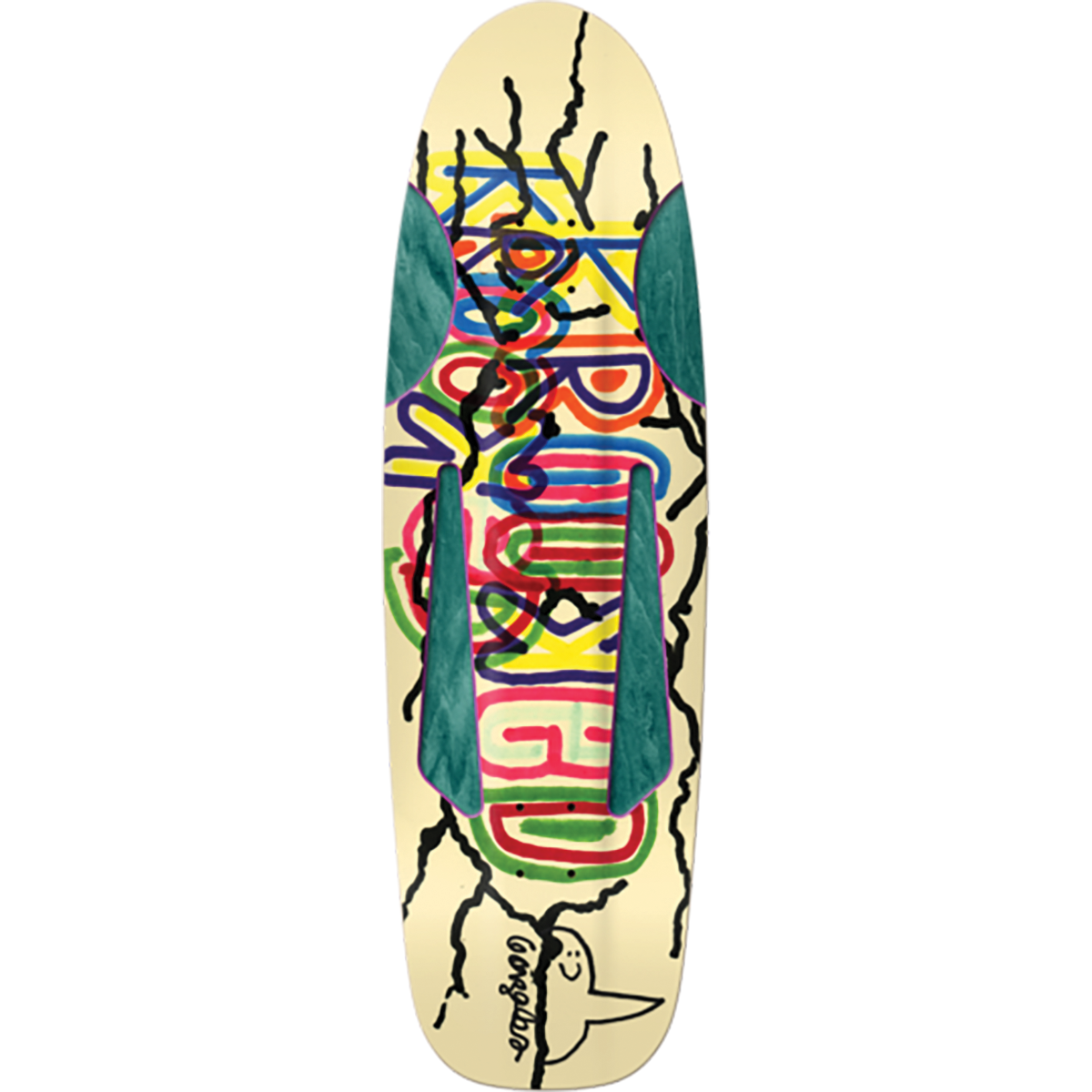 Krooked Gonz Baby Beamer Deck 10.12