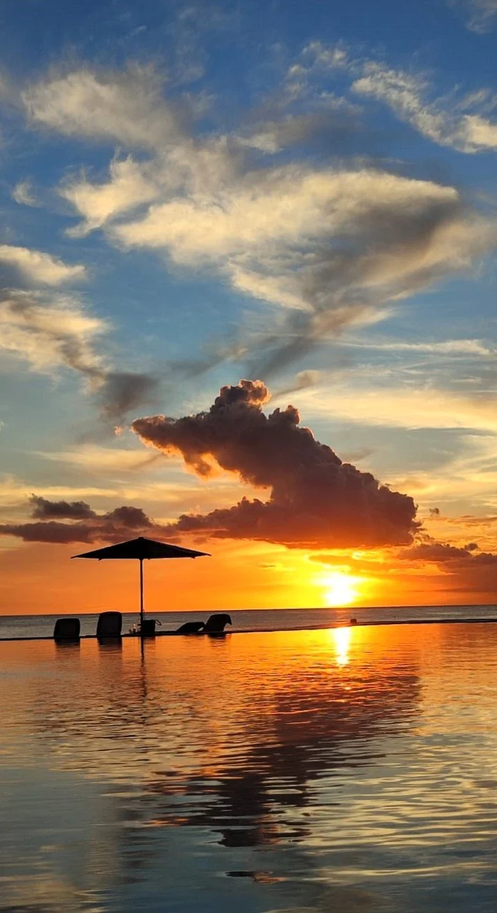 Puesta del sol en Bayahibe.Tracadero. 