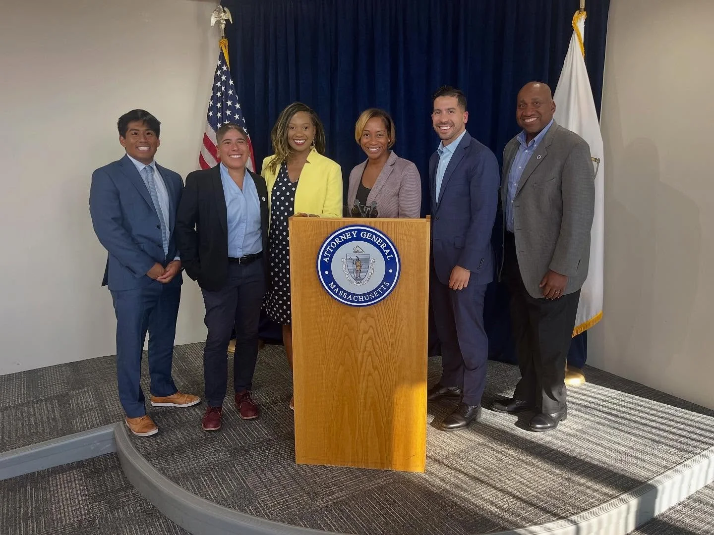Yesterday, members of the MBLLC had the opportunity to meet with Massachusetts Attorney General Andrea Campbell and her team to discuss tangible ways to protect our immigrant communities in this federal environment.
Huge thanks to @mass_ago and team