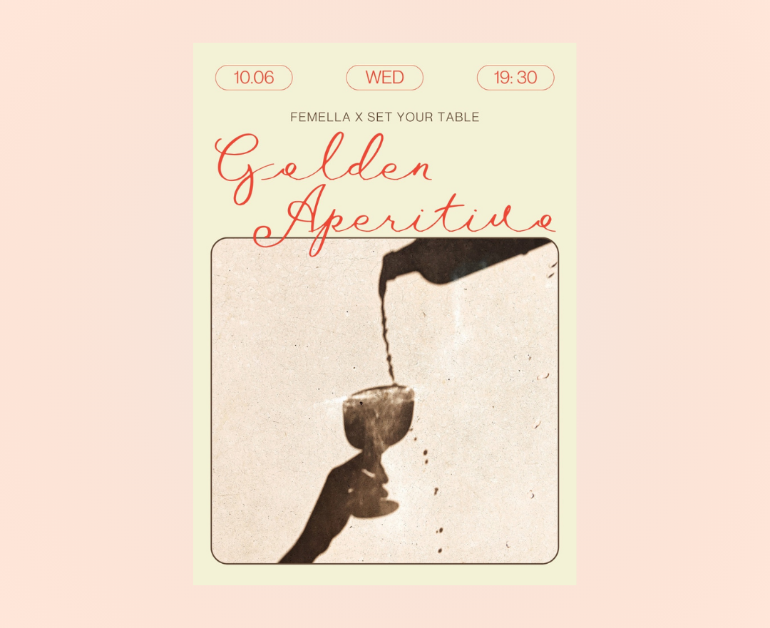 Set your table | Golden Aperitive