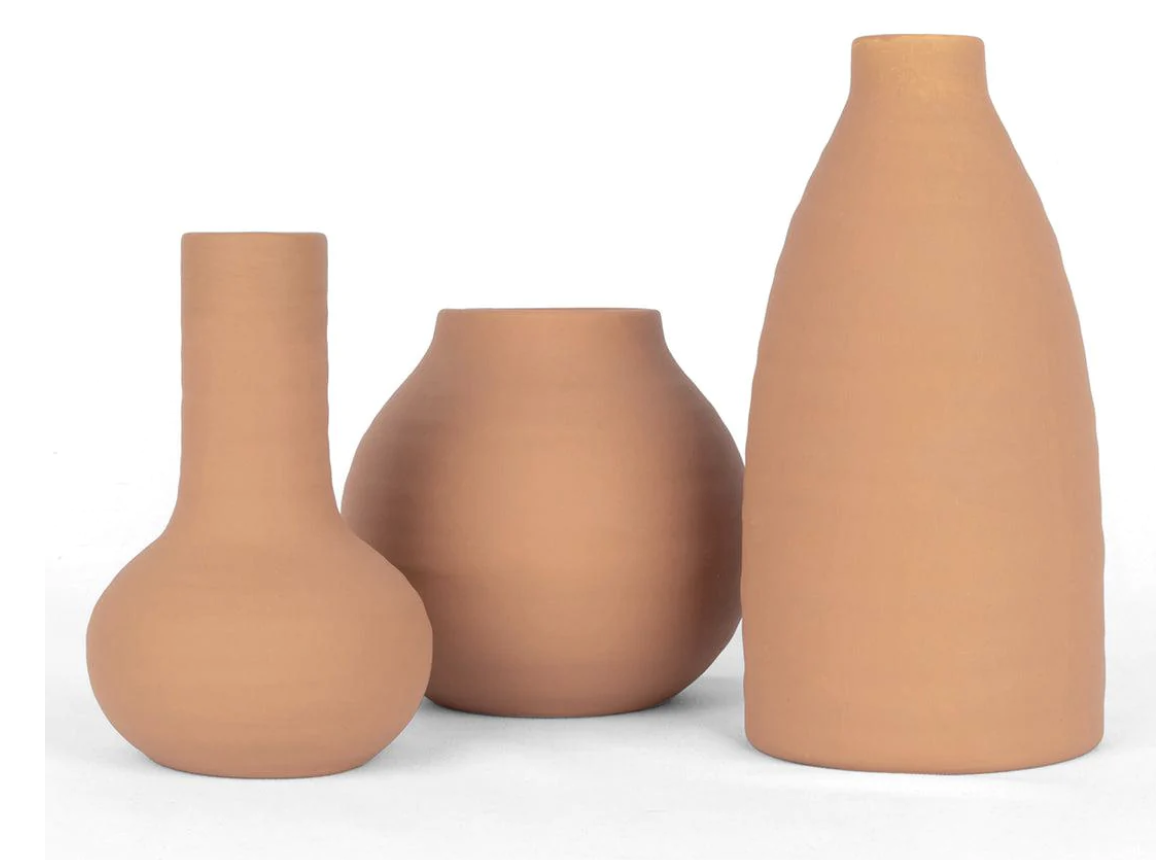 Mini Terracotta Vase Set